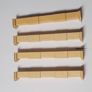 Playmobil Victorian Mansion Corner Wall Connectors Replacement Pieces Parts 4